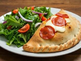 Gluten-Free Pepperoni Calzone Boxed Meal
