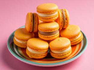 Tropical Papaya Macaroon