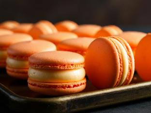 Orange Creme Macaroon