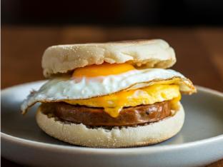 Sausage Egg and Cheese Muffin