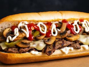 The Jumbo Philly with Steak