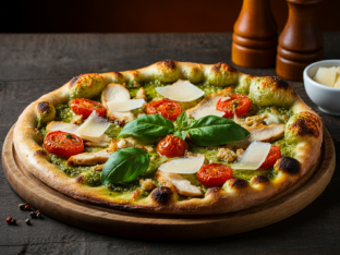 Gluten Free Galina Caprese Pizza