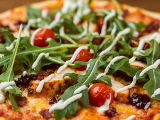 Chicken Bacon Ranch Pizza