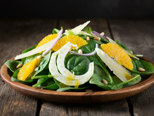 Spinach-Arugula Salad