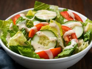 Side Toss Salad With French Dressing