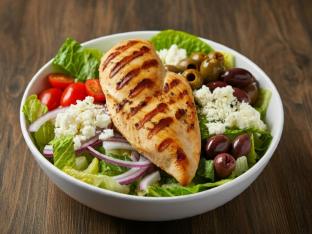 Greek Salad With Chicken