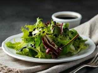 Mixed Green Side Salad | Balsamic