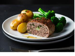 Meatloaf | New Potatoes | Steamed Broccoli