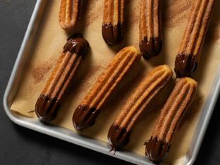 Chocolate Dipped Churros