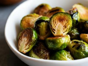 Balsamic Roasted Brussels Sprouts