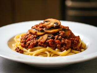 Mushroom Bolognese