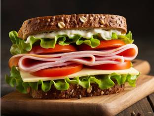 Ham and Cheese Sandwich