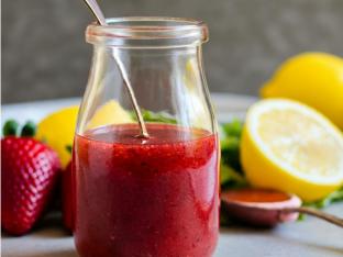 Strawberry Lemon Honey Vinaigrette Strawberry Lemon Honey Vinaigrette