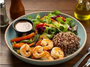Sauteed Shrimp Bowl