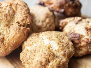 Cheddar and Old Bay Scone Cheddar and Old Bay Scone