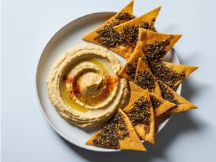 Organic Hummus + Pita Chips Organic Hummus + Pita Chips