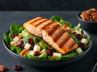 Sweet Onion Apple Salad Boxed Meal with Salmon Sweet Onion Apple Salad Boxed Meal with Salmon