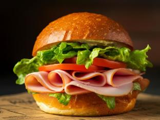 Ham Sandwich Boxed Meal - Salad Ham Sandwich Boxed Meal - Salad