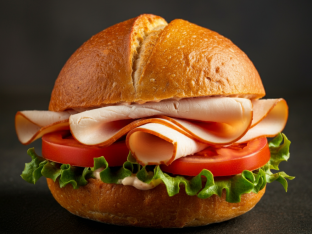 Turkey Sandwich Boxed Meal - Salad Turkey Sandwich Boxed Meal - Salad