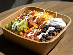 Deluxe Vegetarian Burrito Bowl Deluxe Vegetarian Burrito Bowl