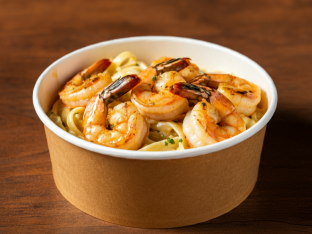 Shrimp Alfredo Bowl Shrimp Alfredo Bowl