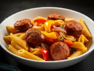 Cajun Pasta Bowl with Italian Sausage Cajun Pasta Bowl with Italian Sausage