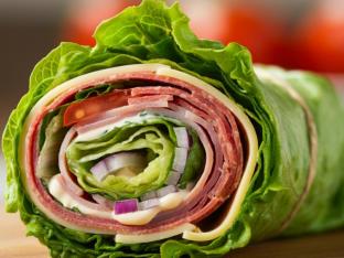 Lettuce Wrapped Italian Night Club and BBQ Jimmy Chips