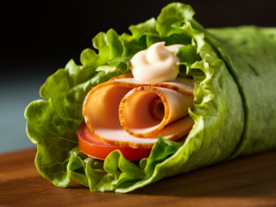 Lettuce Wrapped Turkey Tom and Regular Jimmy Chips