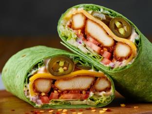 Lettuce Wrapped Jalapeno Ranch Chicken and BBQ Jimmy Chips