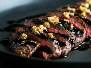 Garlic Balsamic Flank Steak