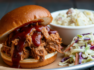 BBQ Pulled Pork Sandwich Box