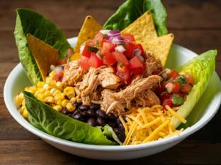 Sonora Salad with Chicken Tinga