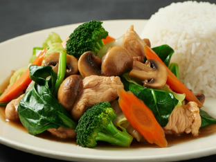 Vegetable Delight with Chicken [21 oz]