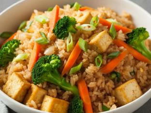Tofu Thai Fried Rice [16 oz]
