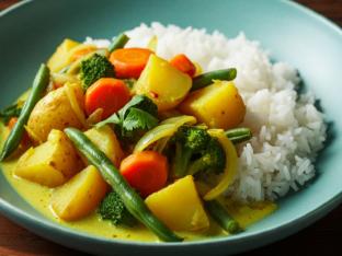 Veggie Yellow Curry [21 oz]