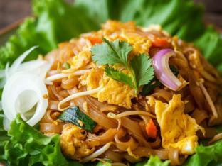 Veggie Kua Gai Noodle [16 oz]