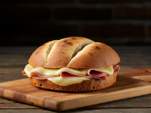 Ham and Cheese Torta Ham and Cheese Torta