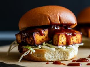 Tofu BBQ Sammich Tofu BBQ Sammich