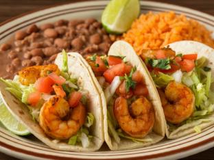 American Style Shrimp Taco Box on Corn Tortillas [21oz]