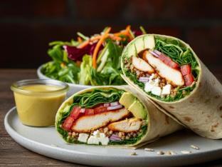 Avocado Chicken Wrap Avocado Chicken Wrap