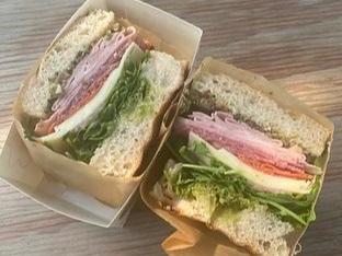 Cold Cut Italiano Sandwich and Salad Boxed Meal [Large]