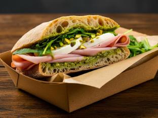 Mortadella Sandwich and Salad Boxed Meal [Small]