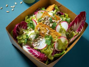 Bitter Green Chickpea Salad Boxed Meal Bitter Green Chickpea Salad Boxed Meal