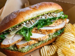 Chicken Caesar Sandwich Boxed Meal [Large]