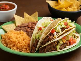 Shredded Beef Tacos (Flour) [Small]