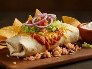 Veggie Deluxe Burrito (Large) Veggie Deluxe Burrito (Large)