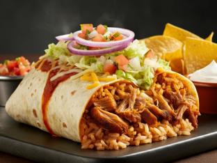 Pork Carnitas Deluxe Burrito (Large) Pork Carnitas Deluxe Burrito (Large)