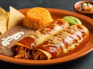 Shredded Chicken Red Enchiladas (Small) Shredded Chicken Red Enchiladas (Small)