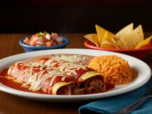 Shredded Beef Red Enchiladas (Small) Shredded Beef Red Enchiladas (Small)