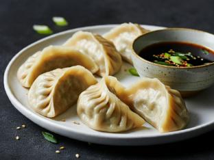 Pork and Napa Cabbage Dumplings